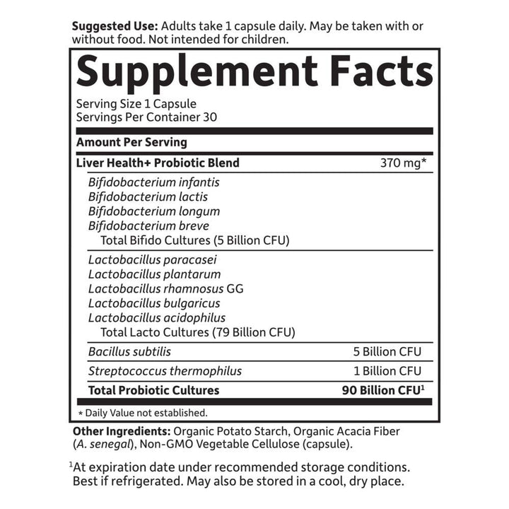 Capsules resting on wood surface signal premium, reliable digestion assistance from Garden of Life.