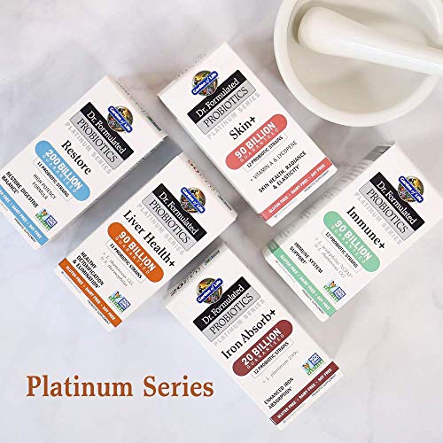 Platinum Series badge communicates a targeted approach to liver health and detox support.