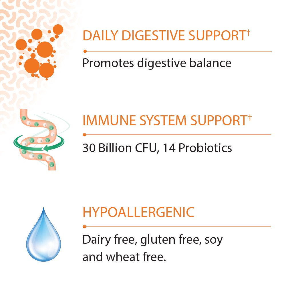 Garden of Life Once Daily probiotic with Organic Acacia prebiotic fiber
