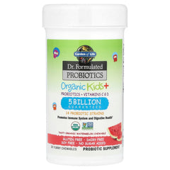 Garden of Life Organic Certifications seal on packaging