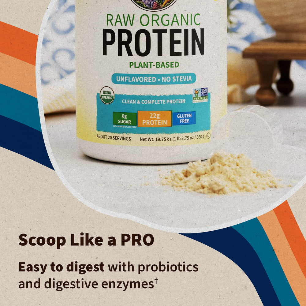 Garden of Life Organic Vegan Protein Powder gluten-free and non-GMO