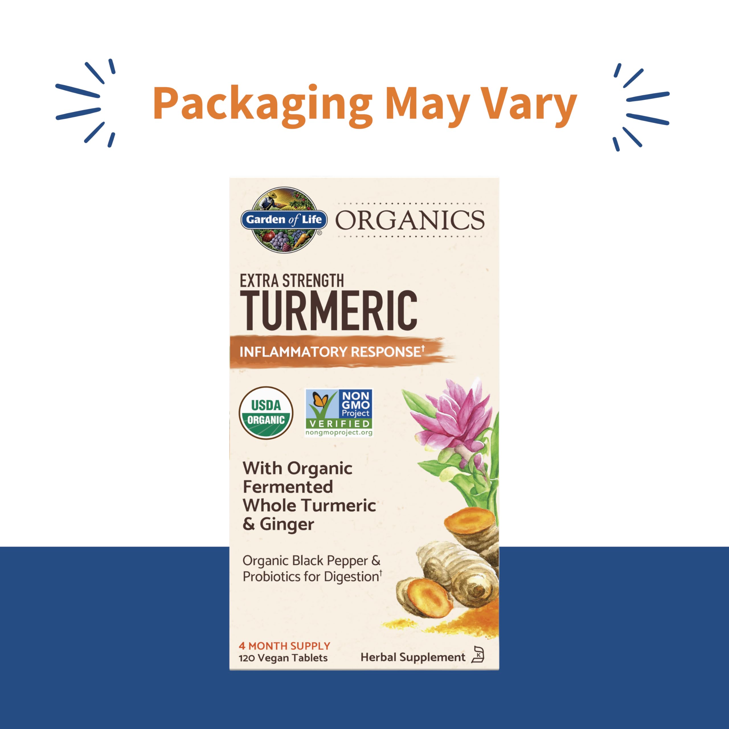 Turmeric tablets close-up highlighting 100 mg curcumin per serving for absorption
