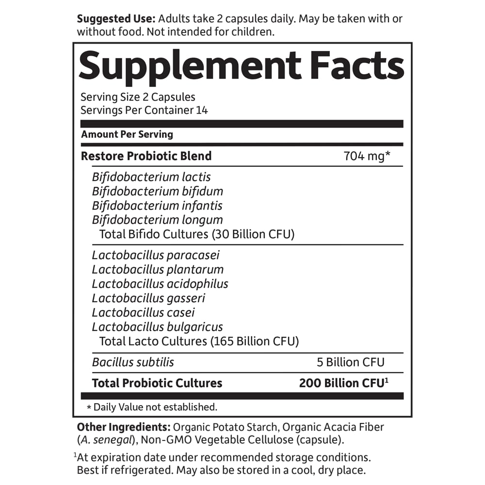 Garden of Life Platinum Series packaging conveys premium probiotic science.
