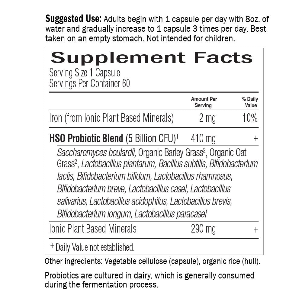 Garden of Life Primal Defense Ultra bottle pour demonstrates simple daily use.