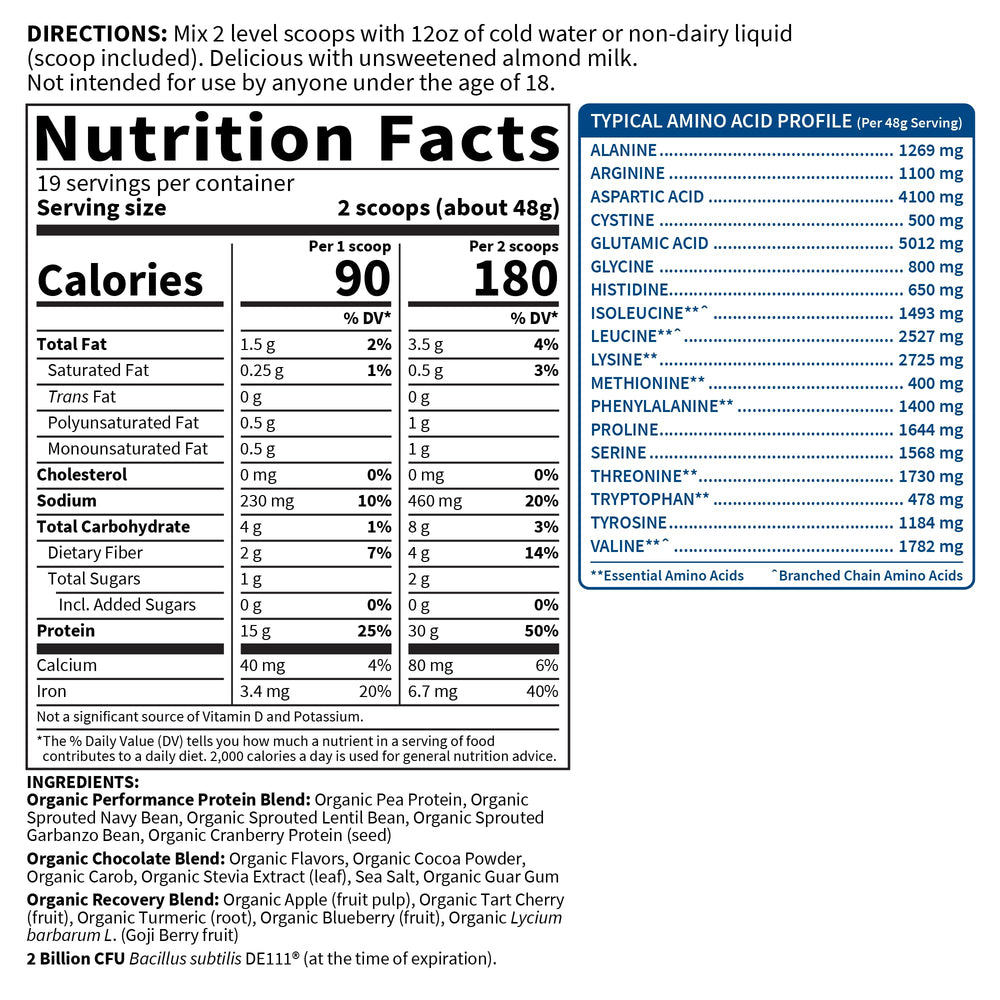 Garden of Life probiotic label closeup emphasizing 2 billion CFU for gut health.