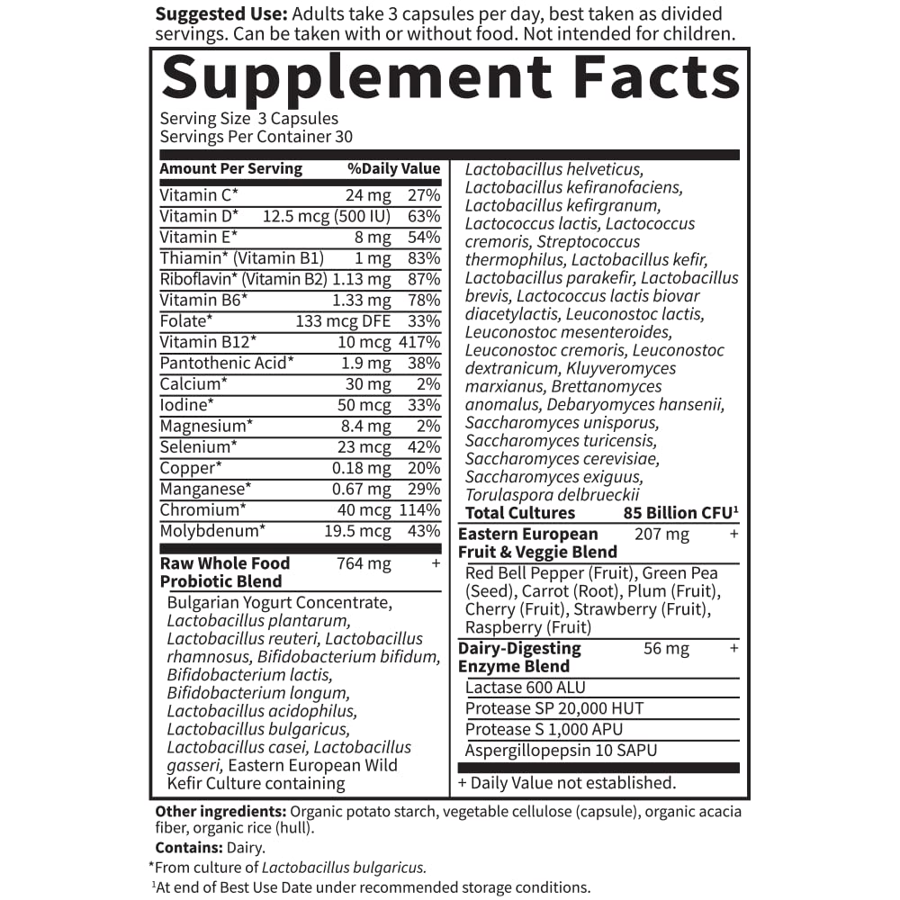 Garden of Life RAW Probiotics Women vaginal health balance and comfort