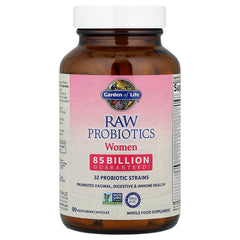 Garden of Life RAW Probiotics Women wild kefir culture enhances gut balance naturally