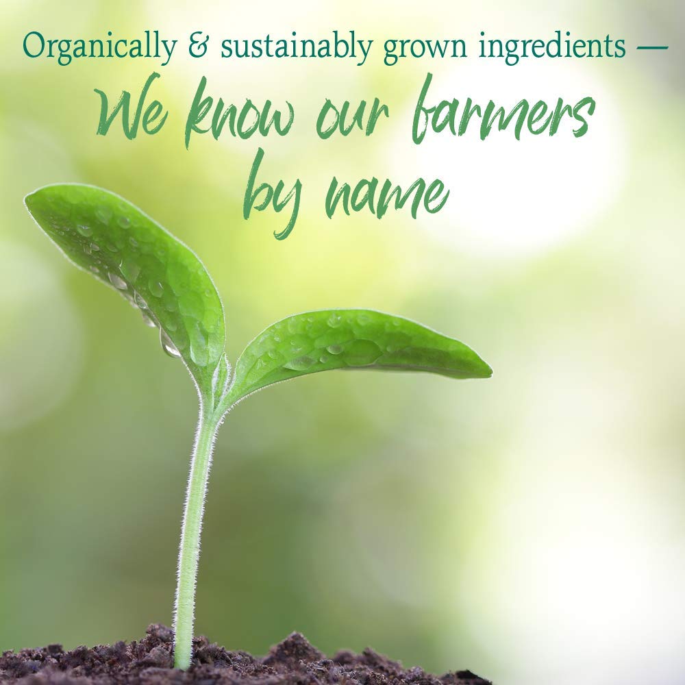 Garden of Life Super Greens vegan organic label signals dairy-free nutrition