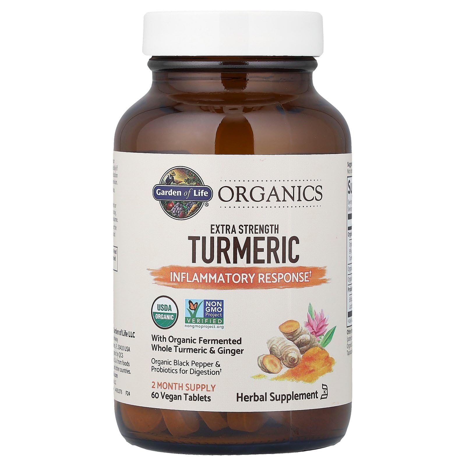 Garden of Life capsules inside image illustrate convenient antioxidant and digestion-friendly formula
