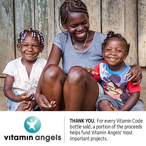 Garden of Life Vitamin Code 50 & Wiser capsules inside bottle