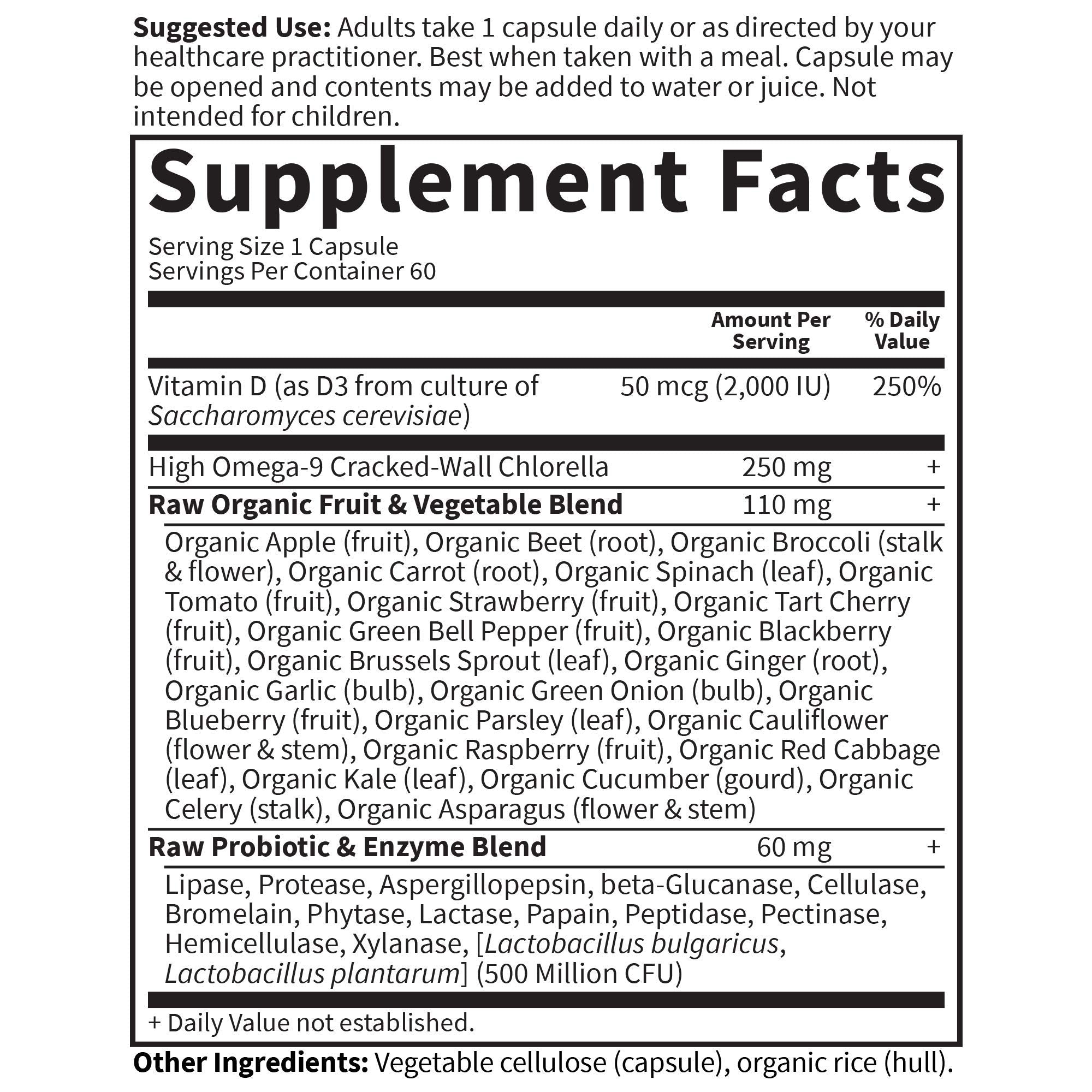 Garden of Life Vitamin D 2000 IU supporting immune health and bone health.