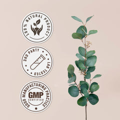 Dried dandelion leaf inside Garden Organics capsules showcased for natural herbal use.