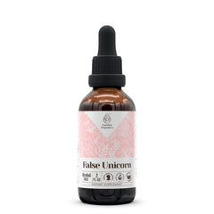 Garden Organics False Unicorn tincture bottle for daily wellness drops.