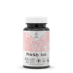 Garden Organics Prickly Ash bottle front, vegan capsules for daily wellness