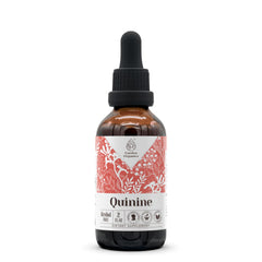 Garden Organics Quinine tincture bottle with alcohol-free herbal extract for daily use.