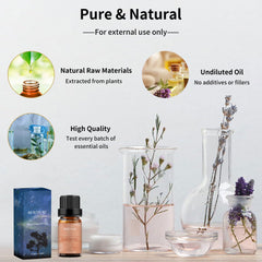 BURIBURI Gardenia oil shown in soaps, candles, and diffusers for ambience.