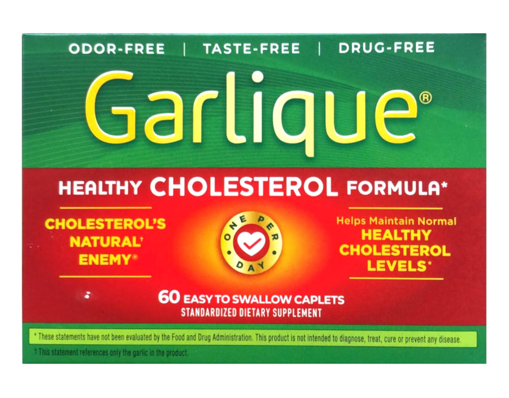 Garlique odor-free enteric-coated tablets showing tasteless design.
