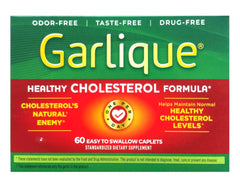 Garlique odor-free enteric-coated tablets showing tasteless design.