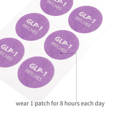 Garuluuuu GLP-1 patch on arm for easy daily use and flexible placement.