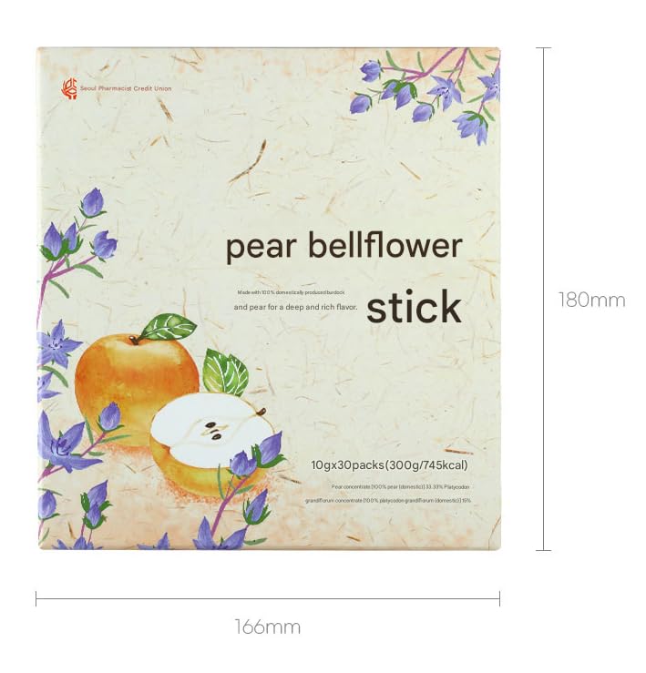 GASHINA STORY traditional bellflower and pear blend for balanced flavor.