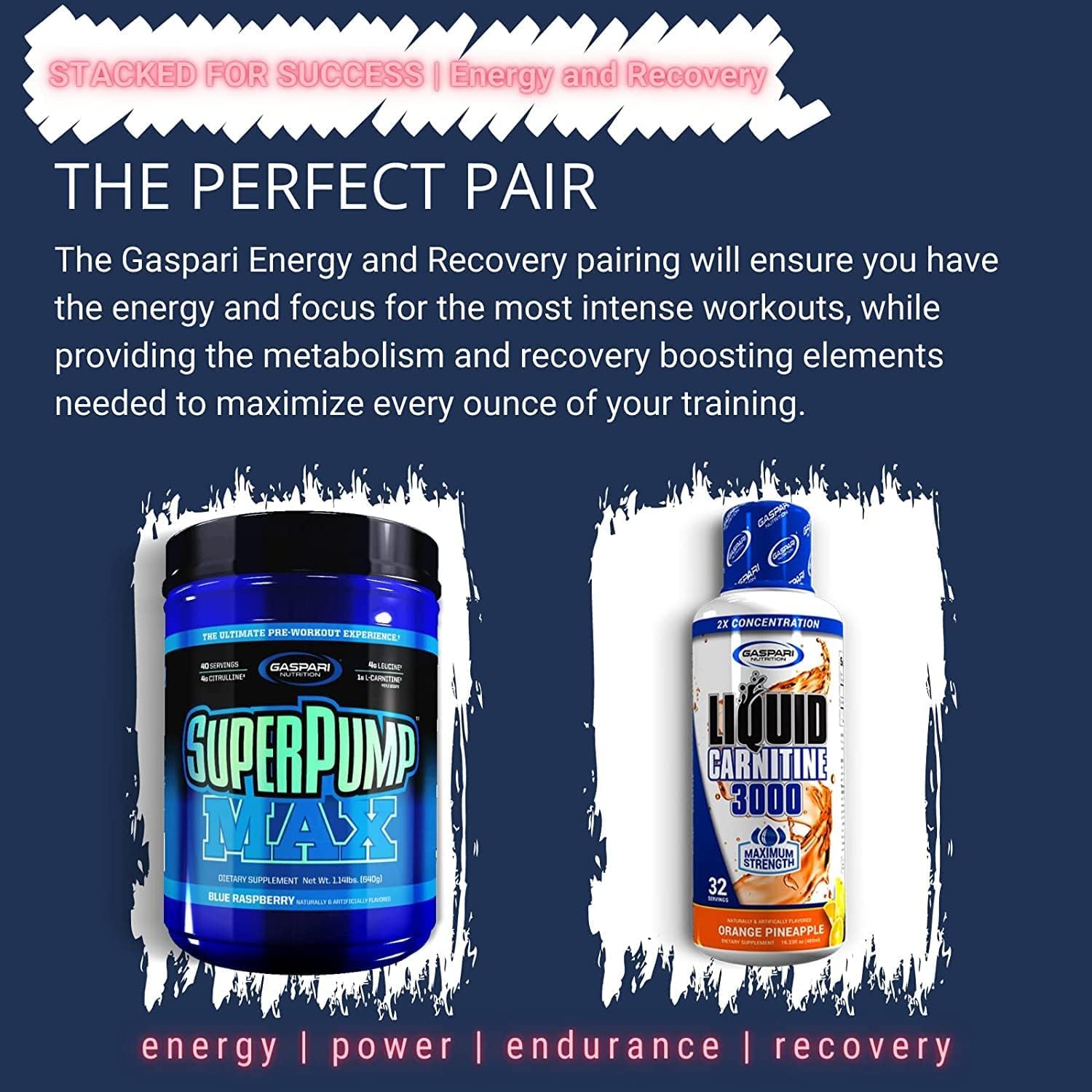 Gaspari Nutrition branding on bottle confirming science-based sport nutrition.