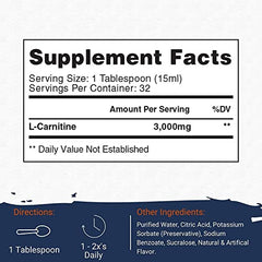 Gaspari Liquid L-Carnitine being poured for easy pre-workout dosing.