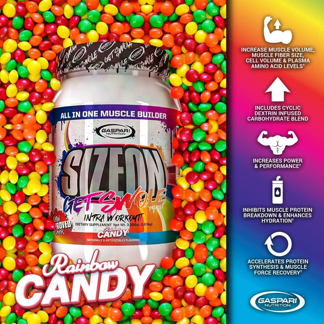 Gaspari Nutrition SizeOn serving scoop for convenient training dosing.