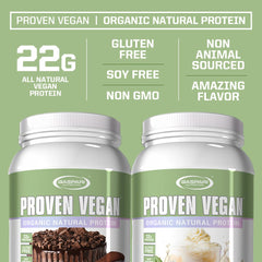 Gaspari Proven Vegan Protein scoop ready to measure a plant-based serving for shakes.
