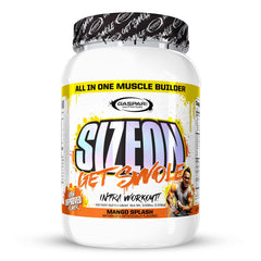 Gaspari SizeOn Mango Splash bottle pour supports rapid recovery and performance potential