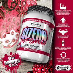 Gaspari SizeOn mixing with water demonstrates immediate intra-workout energizing potential.