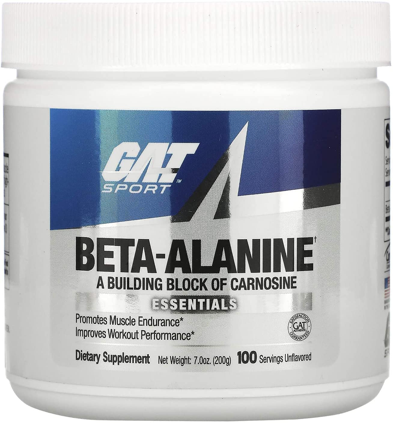 GAT SPORT Beta Alanine Powder dissolving in water before training.