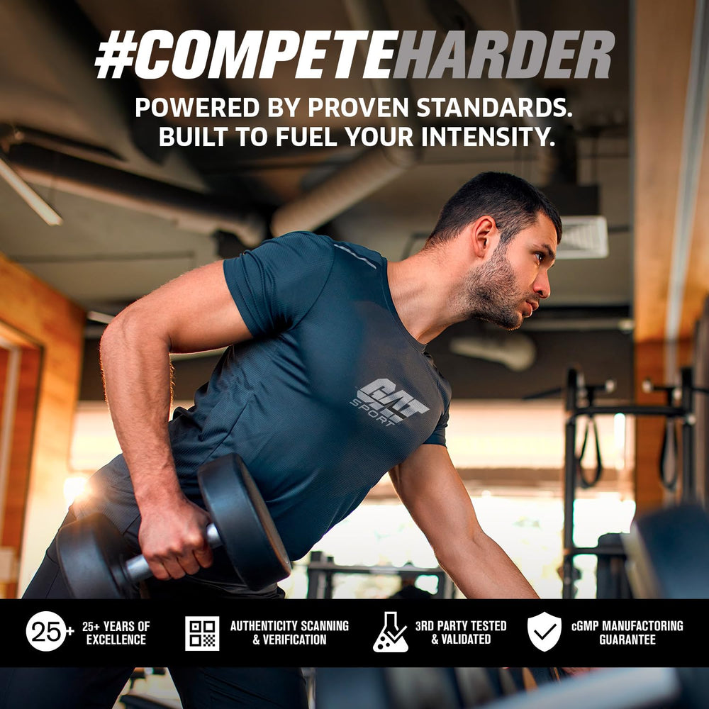 GAT SPORT Creatine Chews Third-Party Tested - purity verified for athletes.