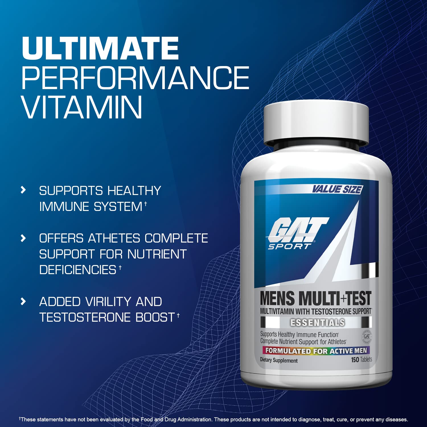 GAT SPORT Men’s Multi Test daily-use setup suggests ongoing support.