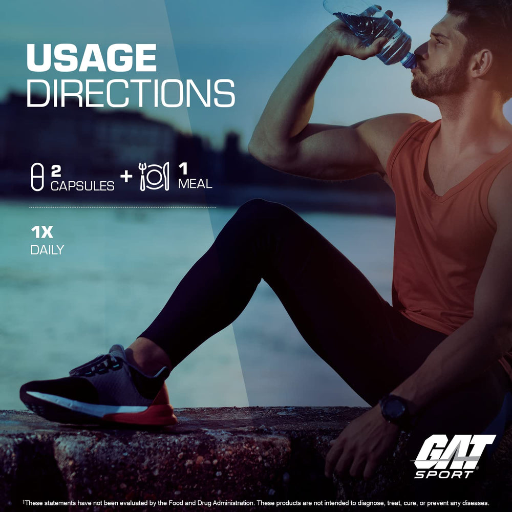 GAT SPORT Men’s Multi Test with Tribulus Terrestris suggests vitality potential.