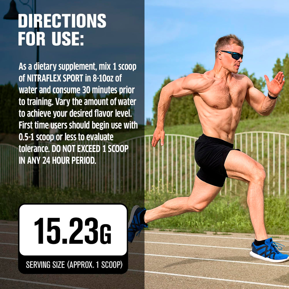 GAT SPORT Nitraflex Fruit Punch pre-workout glass shows refreshing flavor.