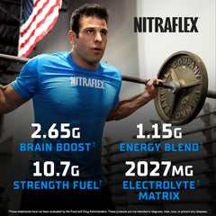 Shaker with Nitraflex Ultra ready to mix before training.