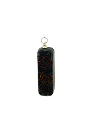Gavya International orgone pendant on wax cord for calm focus