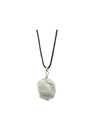 Gavya International raw moonstone necklace pendant enhances intuition and balance