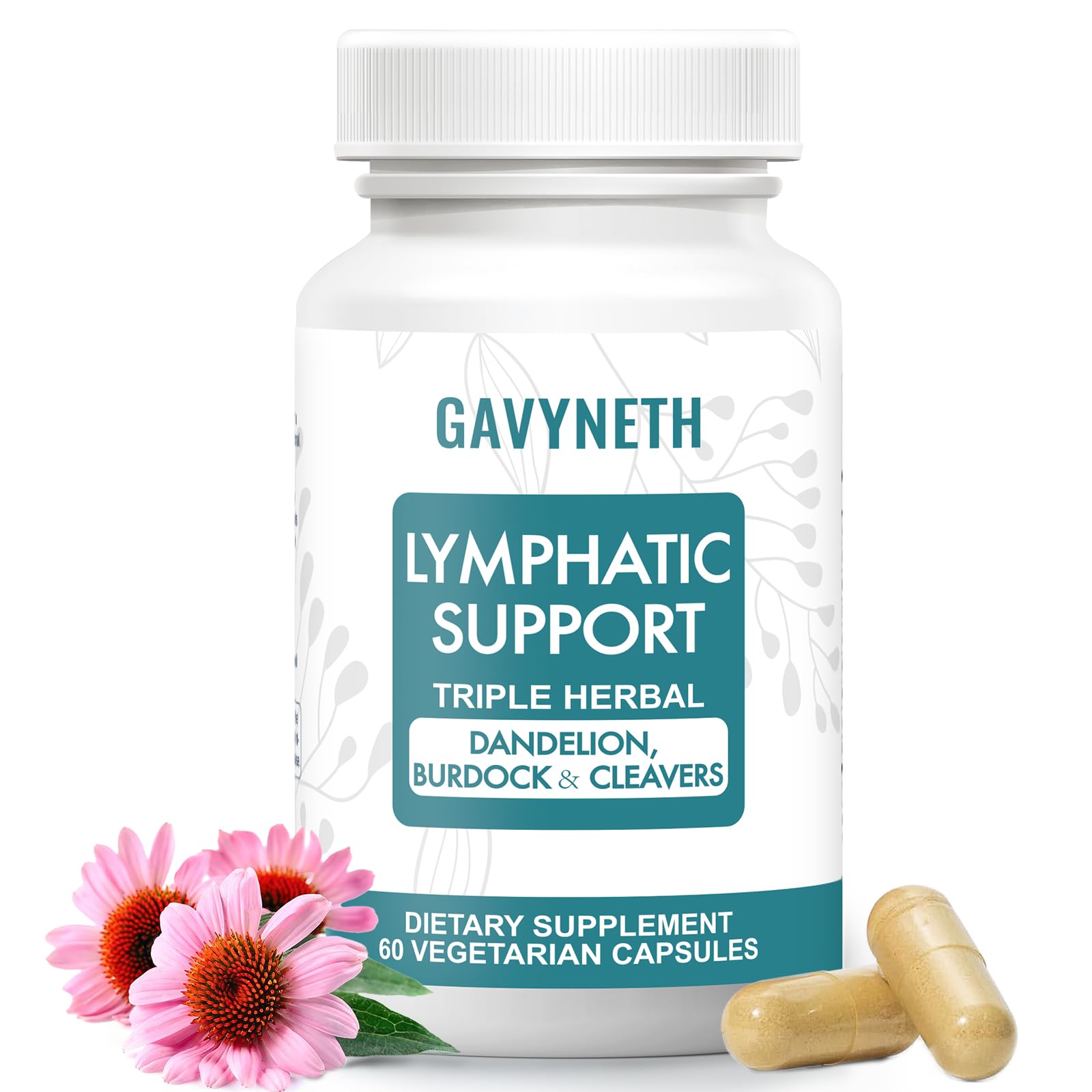 GAVYNETH Lymphatic Drainage bottle pour for simple daily support.