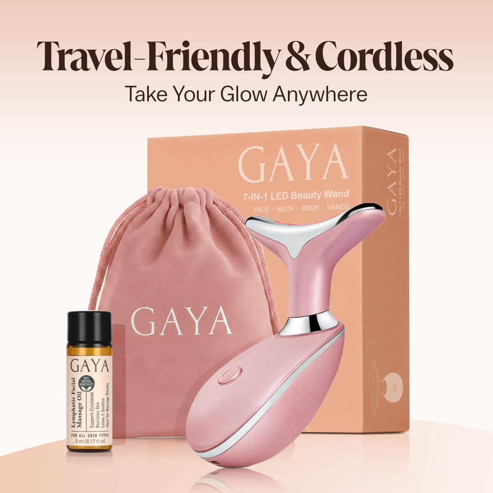 GAYA Gentle warmth and vibration for a spa-like feel
