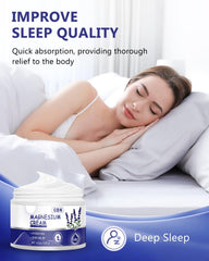 GBN Magnesium Cream lavender oil closeup highlights soothing scent for sleep