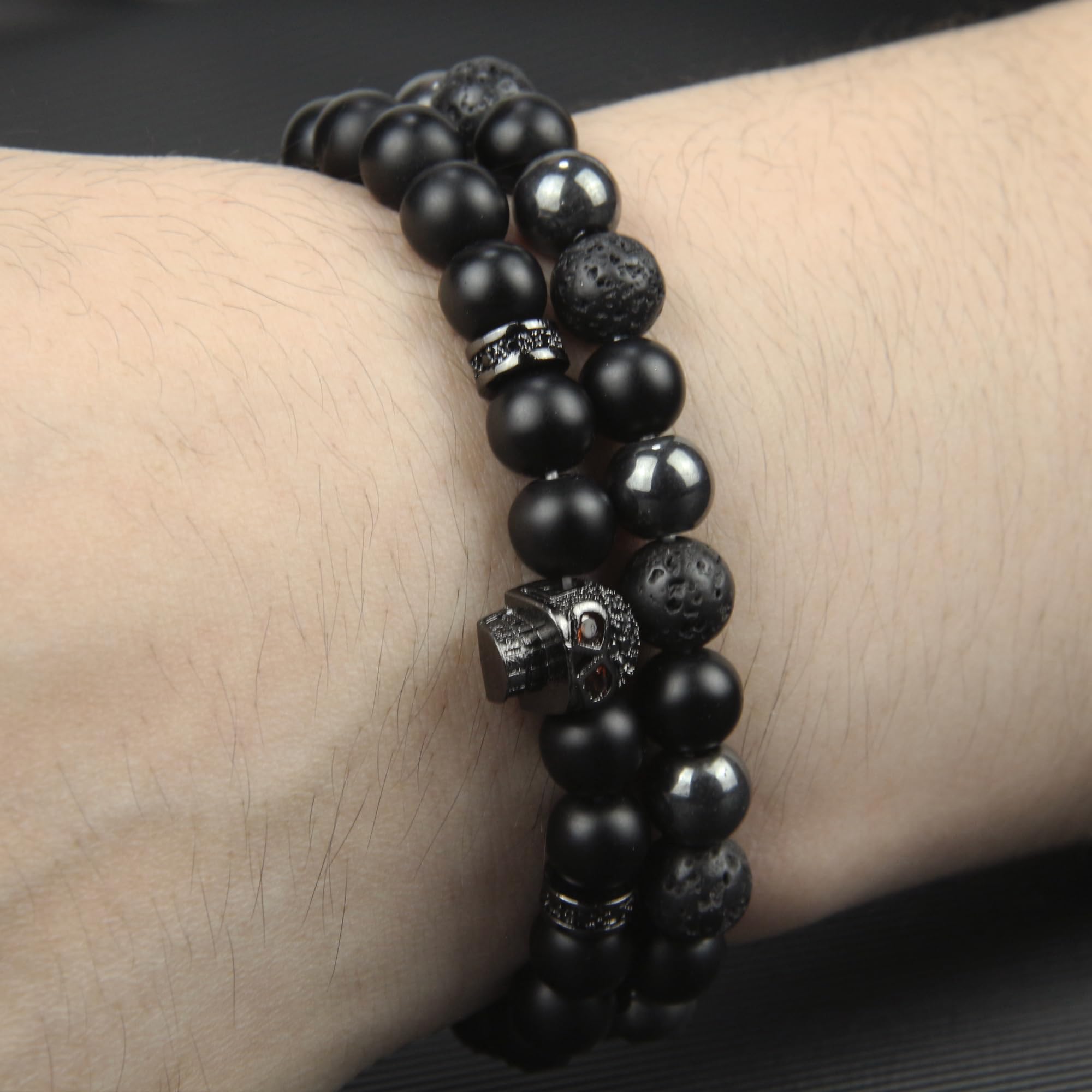 GDLKPYHS retractable inner ring sizing for comfortable fit on most wrists.