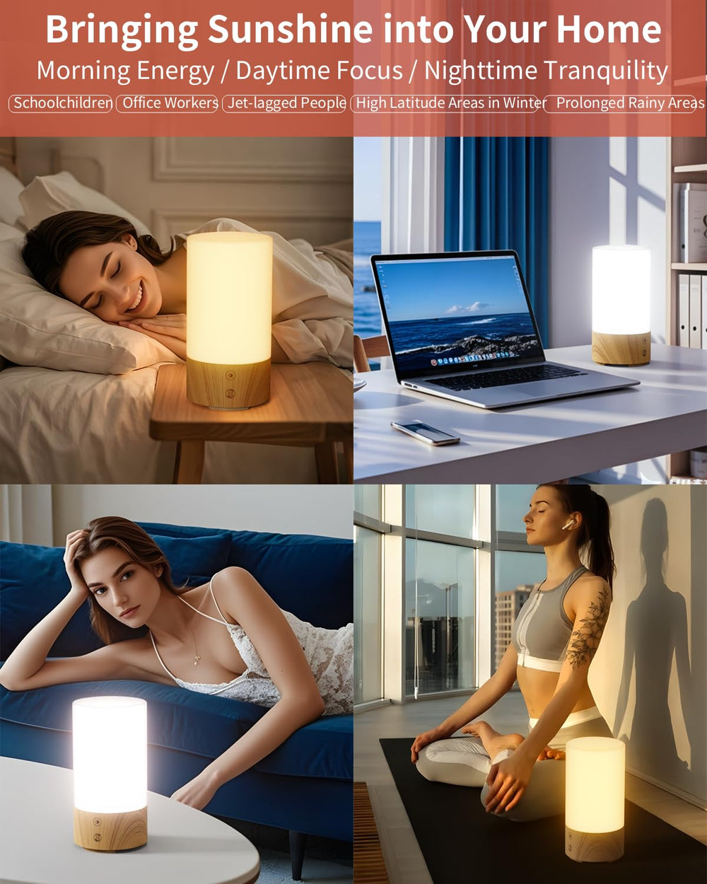 Geecent Sun Lamp easy setup and sturdy build for home or office