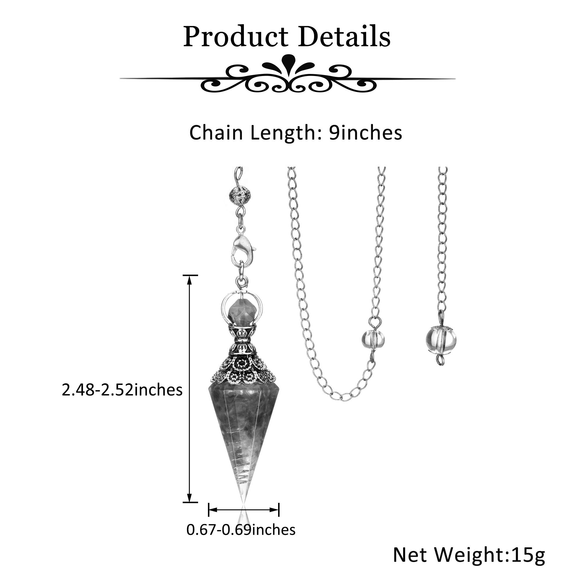 GEHECRST copper-wire pendulum assembly enhances dowsing sensitivity