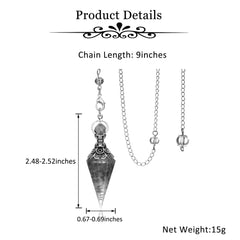 GEHECRST copper-wire pendulum assembly enhances dowsing sensitivity