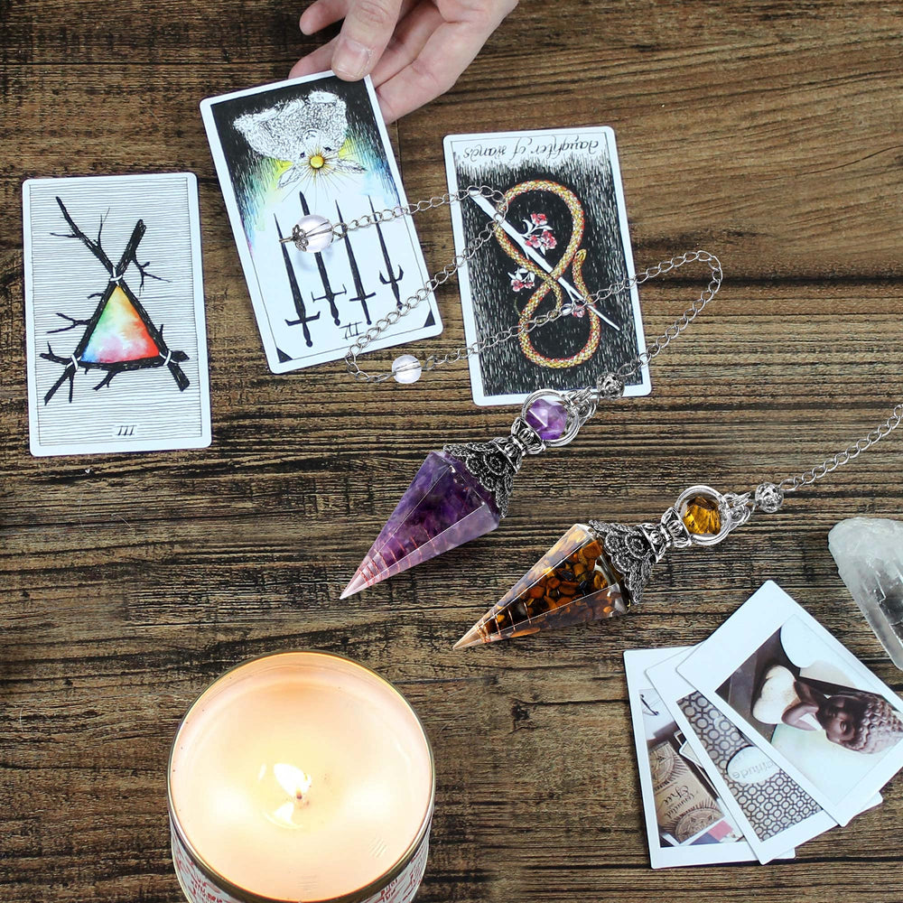 GEHECRST amethyst kit suitable for crystal healing rituals and decor