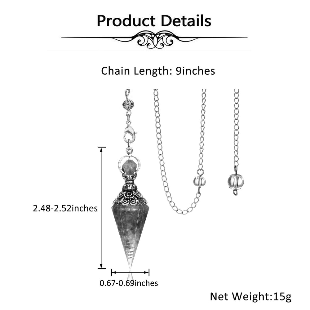 GEHECRST hand-holding pendulum demonstrates portable divination on the go