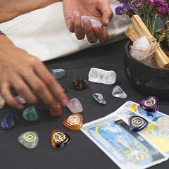 GEHECRST polished pocket palm stone ready for portable calm and stress relief.
