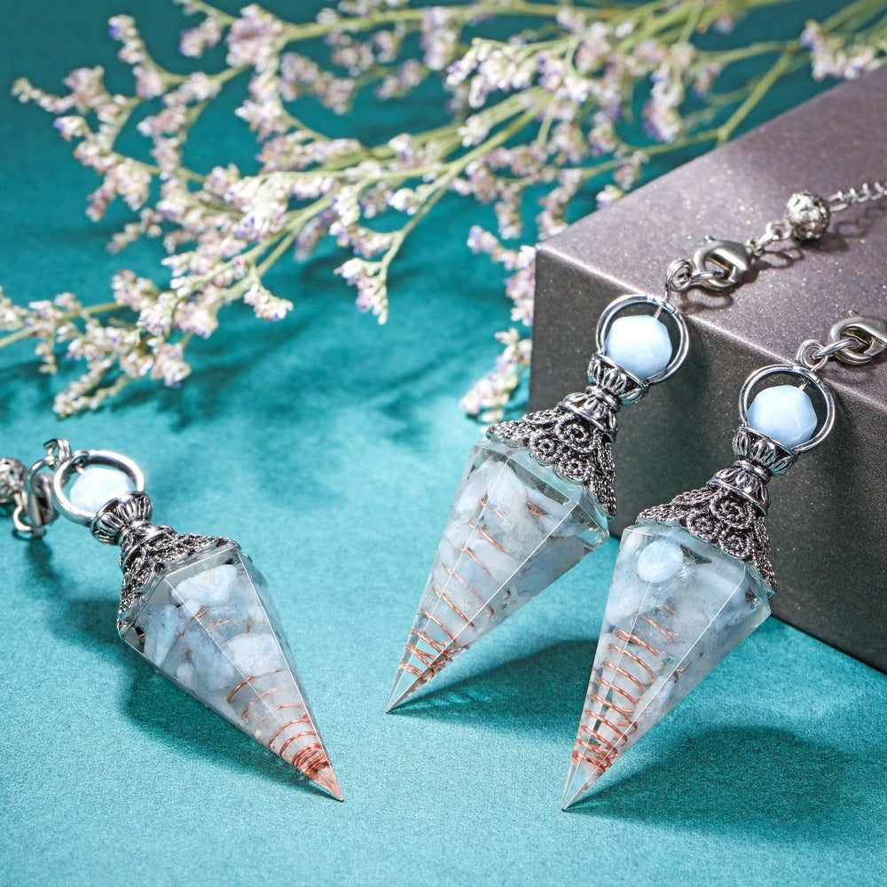 GEHECRST six-faceted pendant designed for clear directional guidance.
