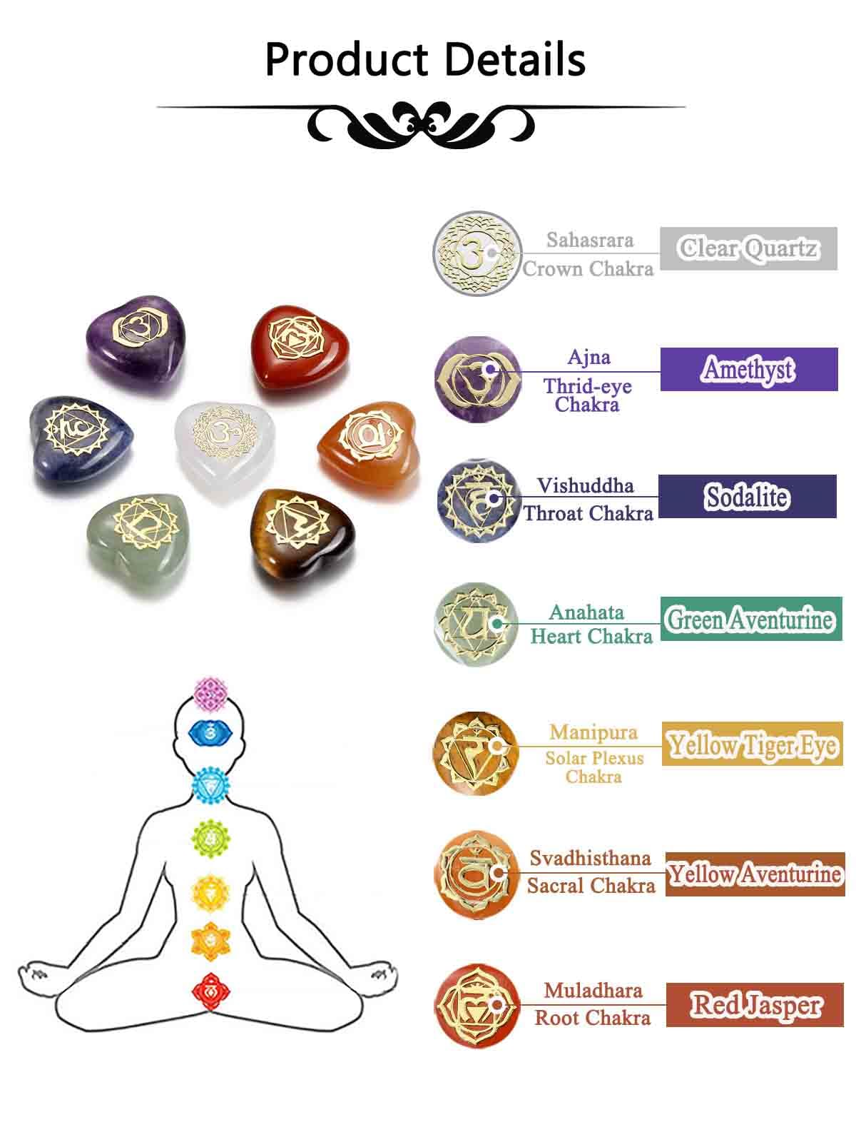 GEHECRST chakra stones glow softly on display shelves as thoughtful gifts.